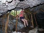 Lava tube cave
